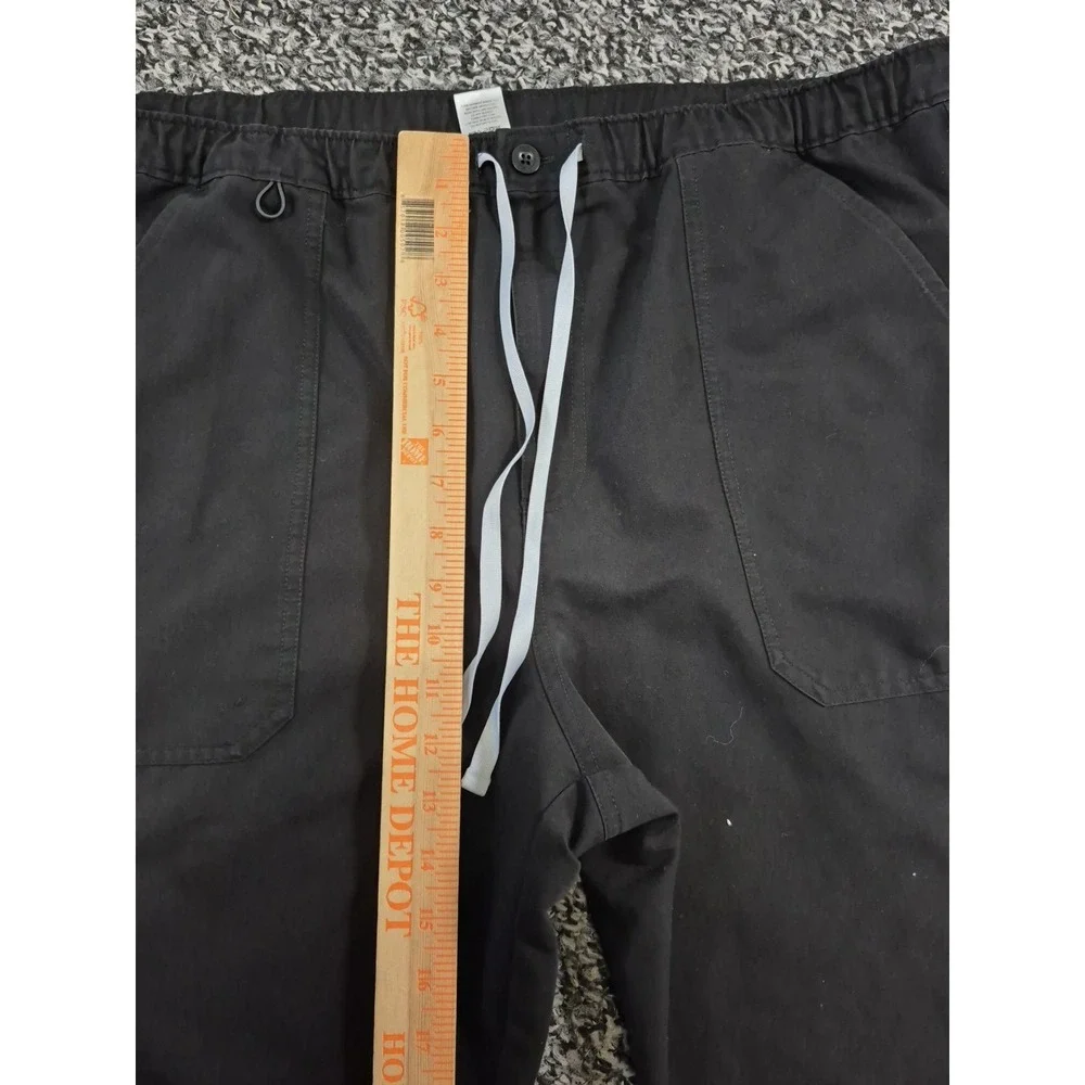FIGS Technical Collection Cairo Cargo Scrub Pants Black TM3001 Mens‎ XXL
